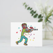 ペイントボール ポストカード (スタンド正面)