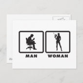 ペイントボール ポストカード (正面/裏面)