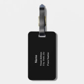 ペイントボール·レ絵を描ッツ ラゲッジタグ (裏面縦)