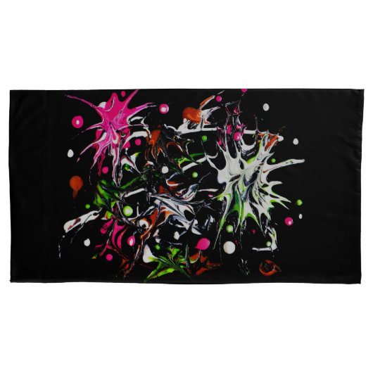 ペイントボール 枕カバー (正面)