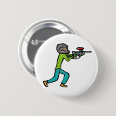 ペイントボール 缶バッジ (正面&裏面)