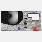 ペイントボール SAMSUNG GALAXYケース (裏面横)