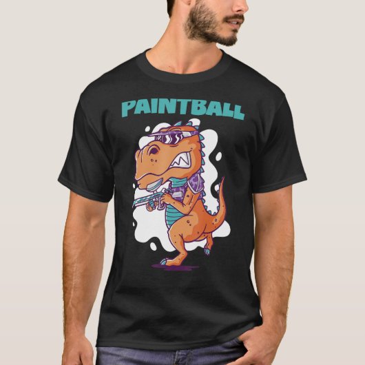 ペイントボール Tシャツ (正面)