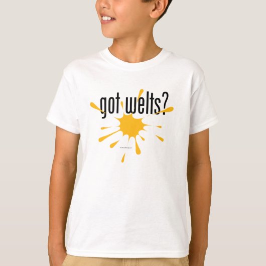 ペイントボ得ール溶接機？ Tシャツ (正面)