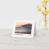 ペイントン・ピア、イングリッシュ・リビエラ、デヴォン カード (黄色い花)