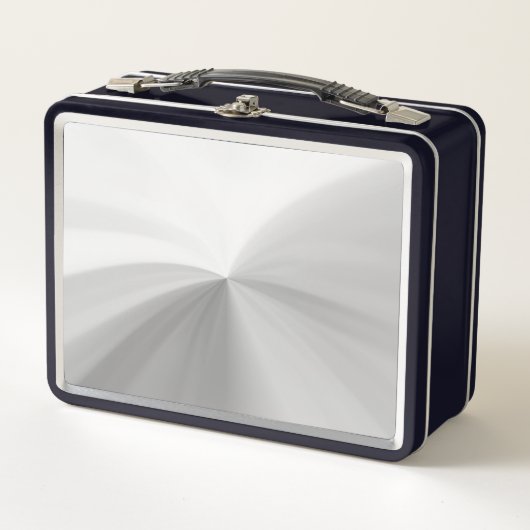 ペイント背景 メタルランチボックス (正面)