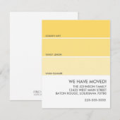 ペイント スワッチの移動のお知らせ 案内状 (正面/裏面)