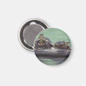 ペイント·タートル マグネット (正面/裏面)