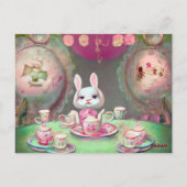 ペイント ティーパーティー ポストカード (裏面)