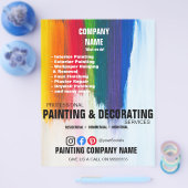 ペイント＆デコレーションのチラシ チラシ (シングル)