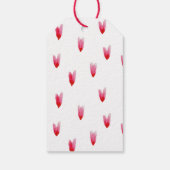 ペイント・ハーツ ギフトタグ (10枚セット) (裏面)