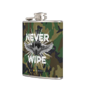 ペイント(Paintball Never Wipe) (迷彩柄) フラスク (左)