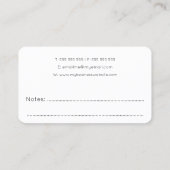 ペインピンクプロフェッショナル絵を描ズ・サービス 名刺 (裏面)