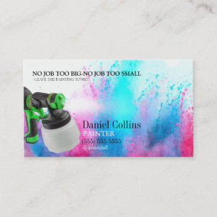 ペイン絵画ターの名刺 名刺