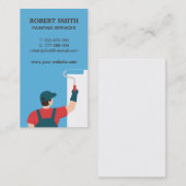 ペイン絵画ターズサービス縦型名刺 名刺 (正面/裏面)