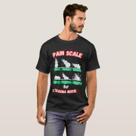 ペイン・スケール雪だるまトラウマナースTシャツ Tシャツ