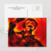 ペイン・ポストカード ポストカード (正面/裏面)