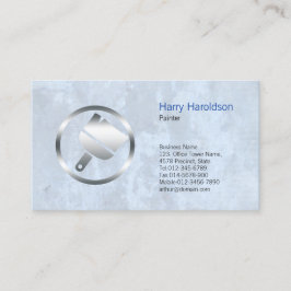 ペイ絵を描ントブラシはっきりしたアイコン名刺 名刺