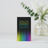 ペイ絵画ンタ、ズ、アート、建築、色 名刺 (スタンド正面)