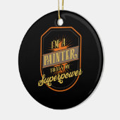 ペイ絵画ント セラミックオーナメント (左)