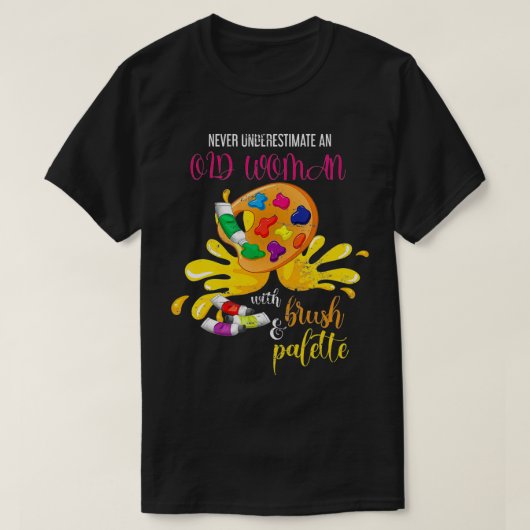 ペイ退職したトアーティスト退職女性ギフトDrawi Tシャツ (デザイン正面)