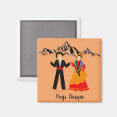 ペイ・バスク（フランス） マグネット (正面/裏面)