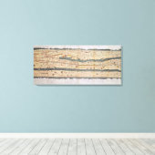 ペウティンガーテーブルの詳細 キャンバスプリント (インサイチュ (ウッドフロア))