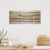 ペウティンガーテーブルの詳細 ポスター (キッチン)