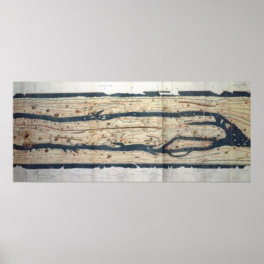 ペウティンガーテーブルの詳細 ポスター (正面)