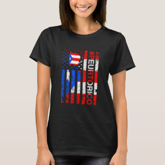 ペウルトリカアメリカ国旗ペウルトリコアメリカプライド Tシャツ