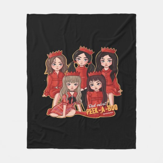 ペエカブーコージーオータム フリースブランケット (正面)