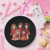 ペエカブーコージーオータム ペーパープレート (パーティー)