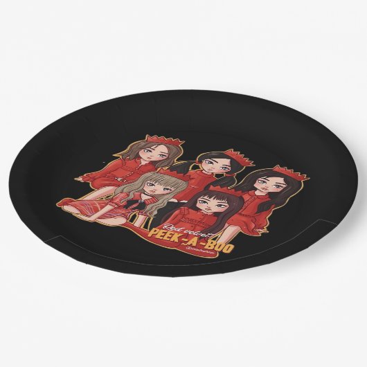 ペエカブーコージーオータム ペーパープレート (アングル)