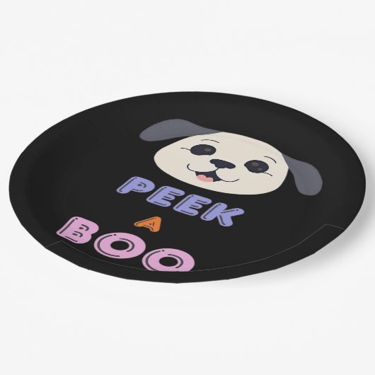 ペエカブー基本デザイン ペーパープレート (アングル)