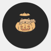 ペエカブー秋の雰囲気 ラウンドシール (正面)