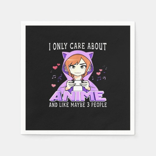 ペエカボアニメマンガ スタンダードカクテルナプキン (正面)