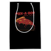 ペエカボーおもしろい引用文 ミディアムペーパーバッグ (正面)