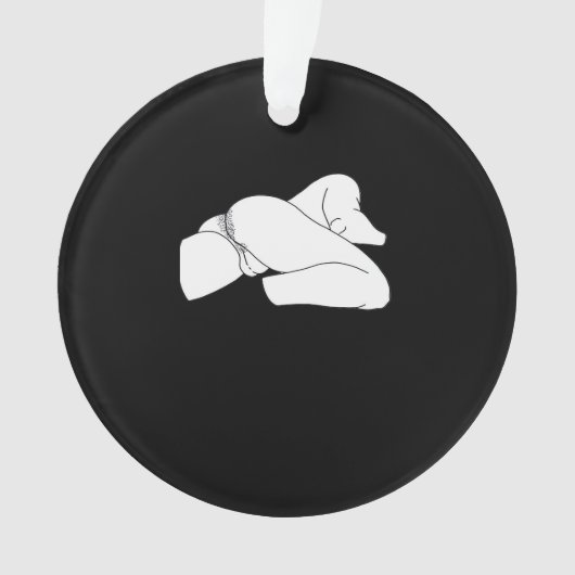 ペエカボークラシックおもしろいー オーナメント (正面)