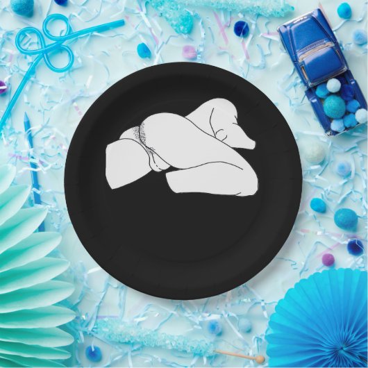 ペエカボークラシックおもしろいー ペーパープレート (パーティー)