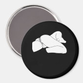 ペエカボークラシックおもしろいー マグネット (正面/裏面)