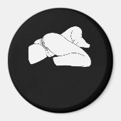 ペエカボークラシックおもしろいー マグネット (正面)