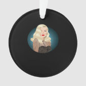 ペエカボー不気味引用文 オーナメント (正面)