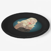 ペエカボー不気味引用文 ペーパープレート (アングル)