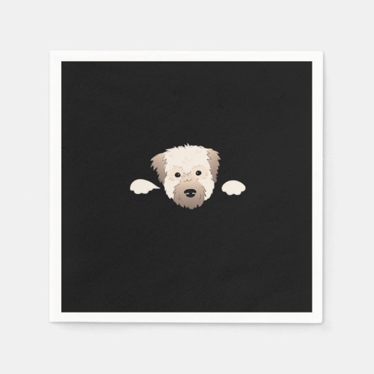 ペエカボ岬 スタンダードカクテルナプキン (正面)