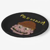 ペエカボ風変わりマン ペーパープレート (アングル)