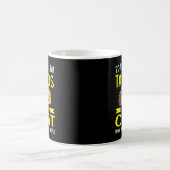 ペオと話す食べより、タコスとペットの方が好きだ コーヒーマグカップ (中央)