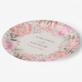 ペオエレガントニ結婚ーズ ペーパープレート (アングル)