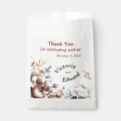 ペオニビクトリアンラックス結婚式の引き出物バッグ フェイバーバッグ (正面)