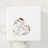 ペオニビクトリアンラックス結婚式の引き出物ラベル フェイバータグ (インサイチュ)