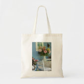 ペオビクトリアンニー – Martha's Vineyard Tote Bag トートバッグ (正面)
